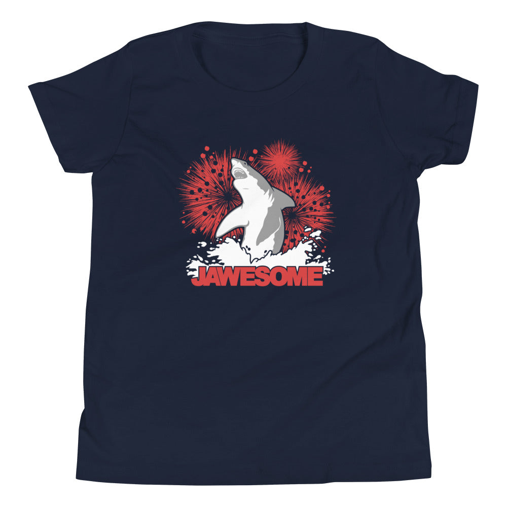 Jawesome! Kid's Youth Tee Hoodie, Sweatshirt | PureTeeCo.com (Image 1)