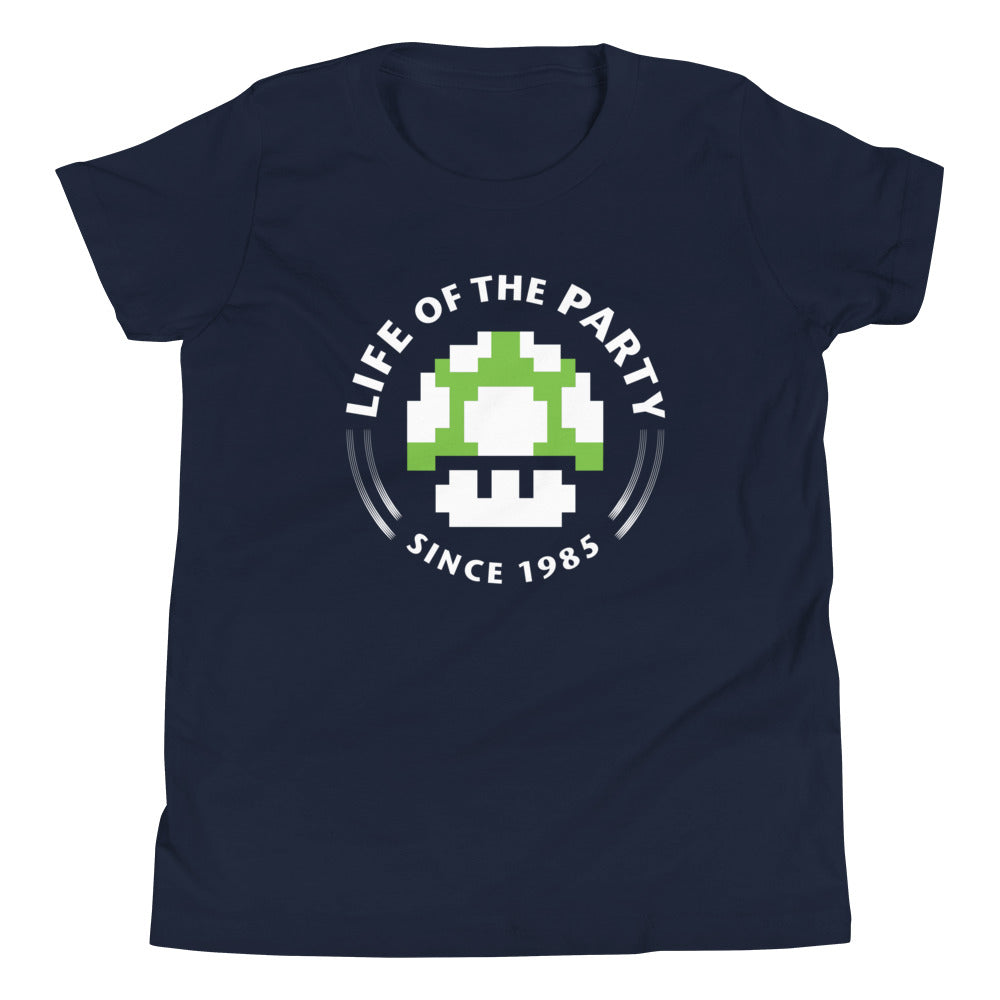 Life Of The Party Kid's Youth Tee Hoodie, Sweatshirt | PureTeeCo.com (Image 1)