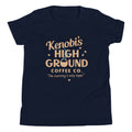 Kenobi's High Ground Coffee Co Kid's Youth Tee Hoodie, Sweatshirt | PureTeeCo.com (Image 1)