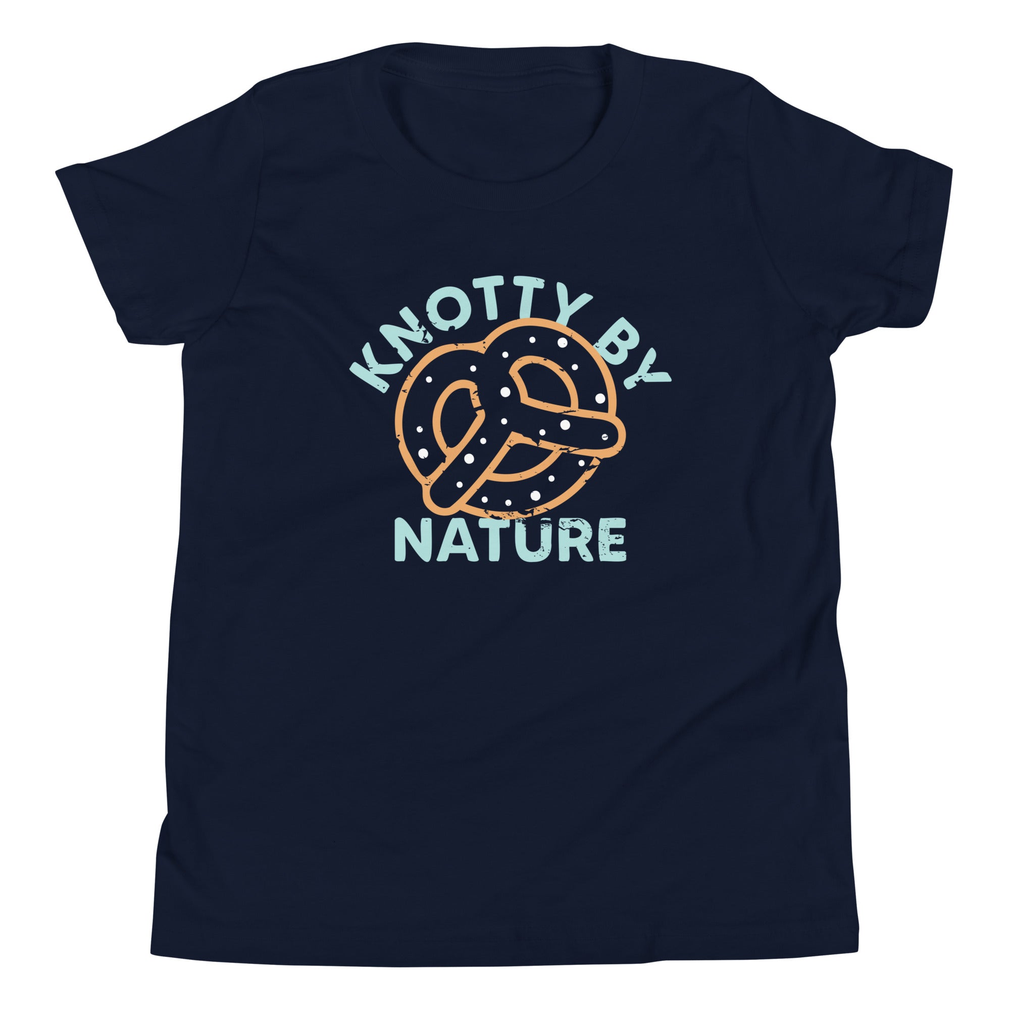 Knotty By Nature Kid's Youth Tee Hoodie, Sweatshirt | PureTeeCo.com (Image 2)