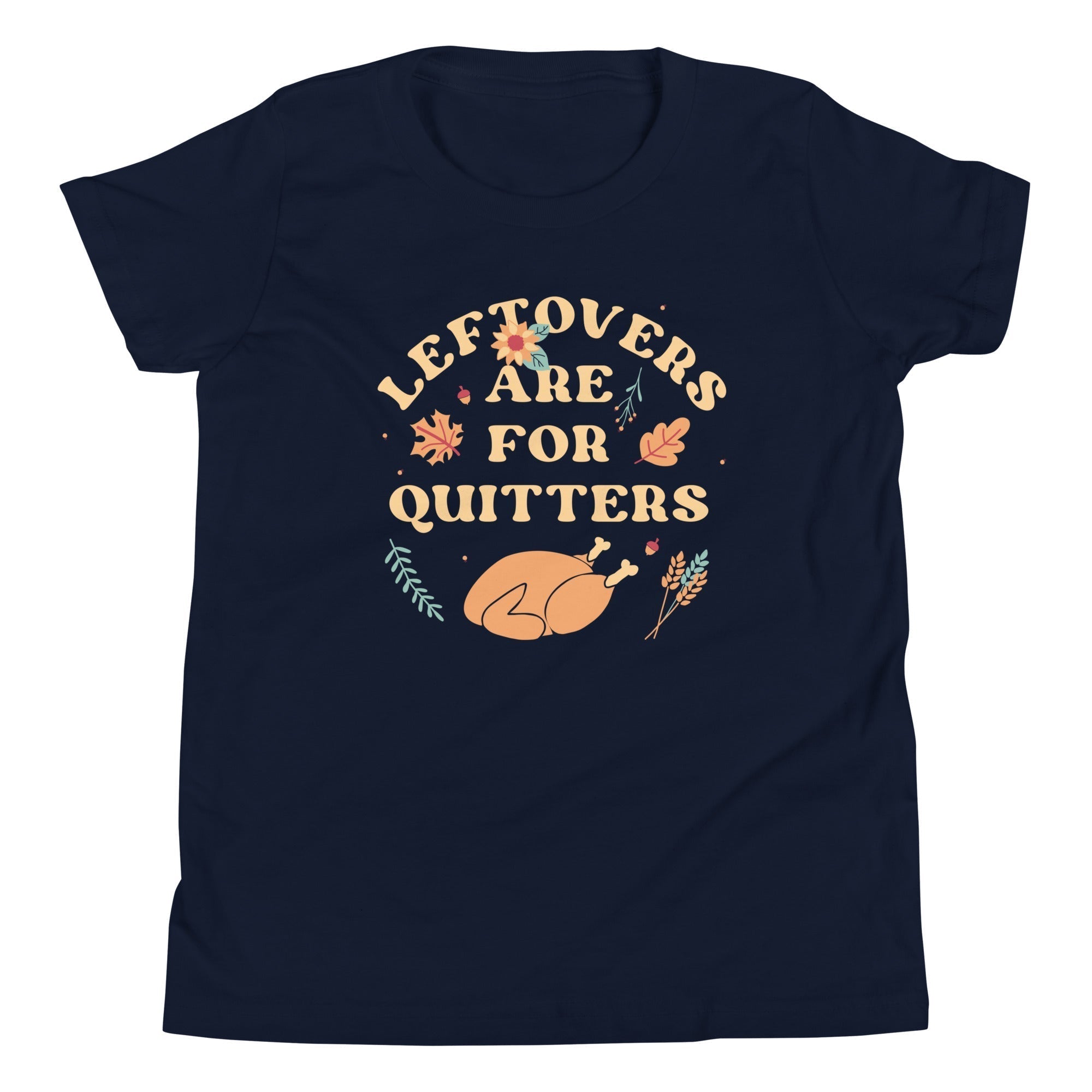 Leftovers Are For Quitters Kid's Youth Tee Hoodie, Sweatshirt | PureTeeCo.com (Image 3)