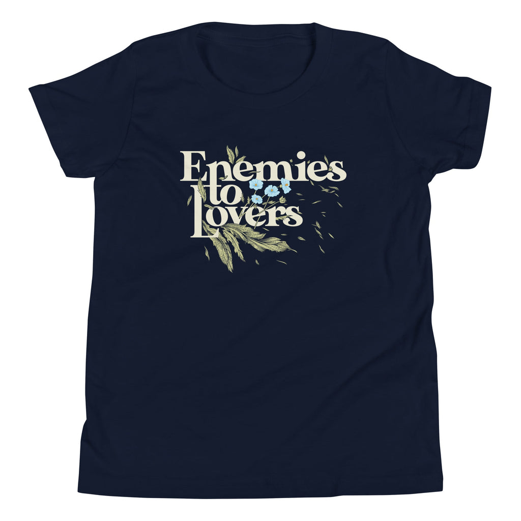 Enemies To Lovers Kid's Youth Tee Hoodie, Sweatshirt | PureTeeCo.com (Image 2)