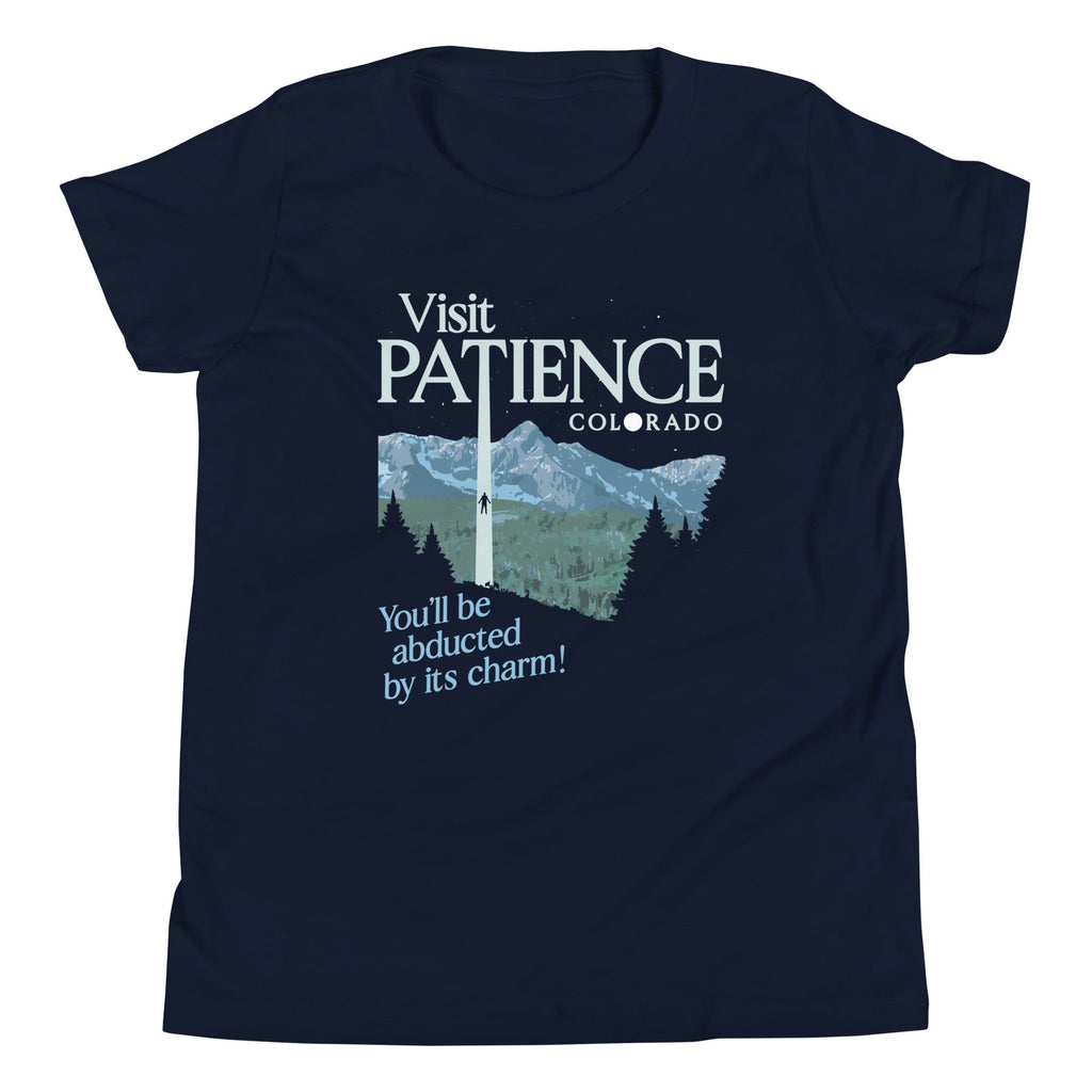 Visit Patience Colorado Kid's Youth Tee Hoodie, Sweatshirt | PureTeeCo.com (Image 1)