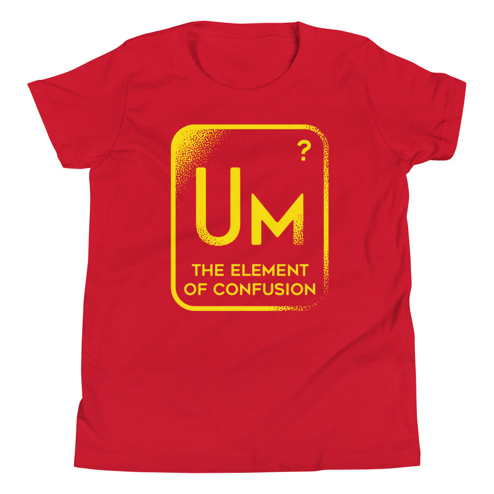 The Element Of Confusion Kid's Youth Tee Hoodie, Sweatshirt | PureTeeCo.com (Image 4)
