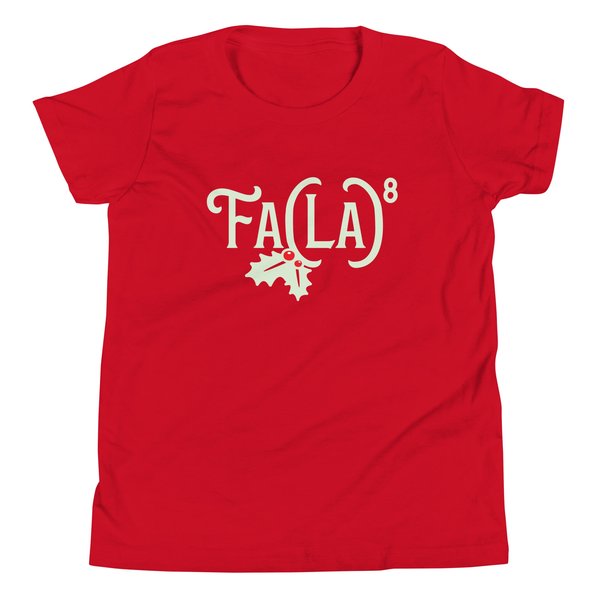 Fa LaLaLaLaLaLaLaLa Kid's Youth Tee Hoodie, Sweatshirt | PureTeeCo.com (Image 1)