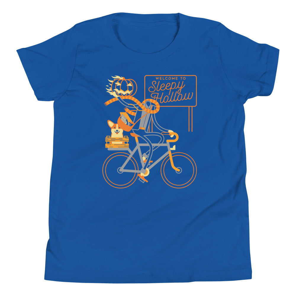 Welcome To Sleepy Hollow Kid's Youth Tee Hoodie, Sweatshirt | PureTeeCo.com (Image 5)