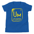 The Element Of Confusion Kid's Youth Tee Hoodie, Sweatshirt | PureTeeCo.com (Image 1)