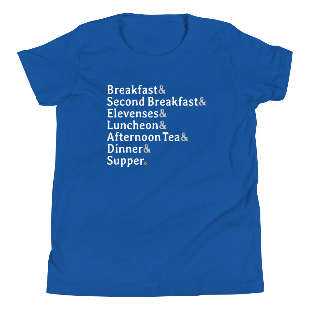 Typical Daily Meals Kid's Youth Tee Hoodie, Sweatshirt | PureTeeCo.com (Image 2)