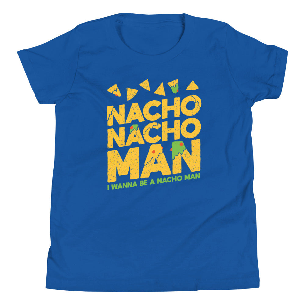 Nacho Nacho Man Kid's Youth Tee Hoodie, Sweatshirt | PureTeeCo.com (Image 4)