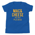 Mac And Cheese Please Kid's Youth Tee Hoodie, Sweatshirt | PureTeeCo.com (Image 1)