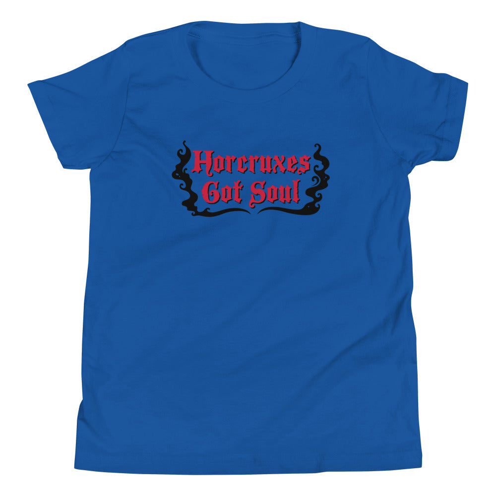 Horcruxes Got Soul Kid's Youth Tee Hoodie, Sweatshirt | PureTeeCo.com (Image 2)