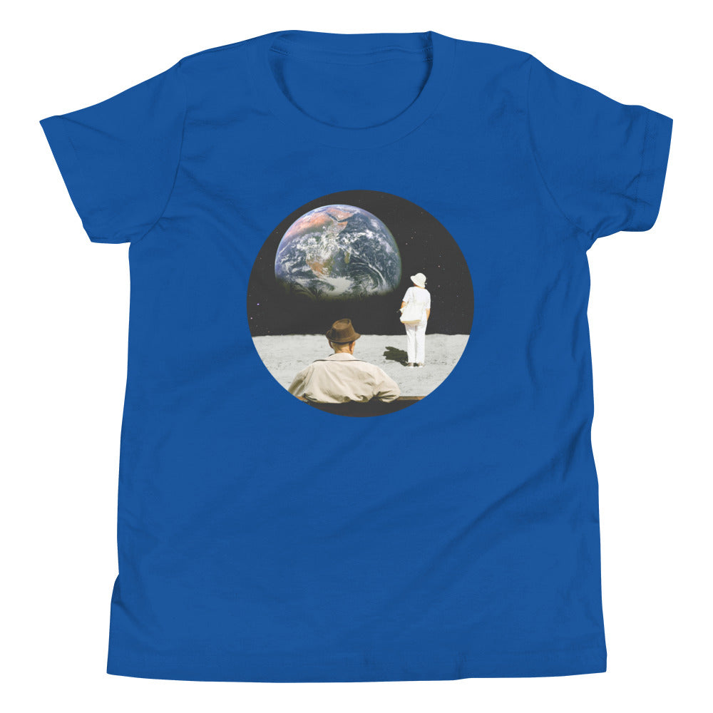Tourist's View Kid's Youth Tee Hoodie, Sweatshirt | PureTeeCo.com (Image 1)