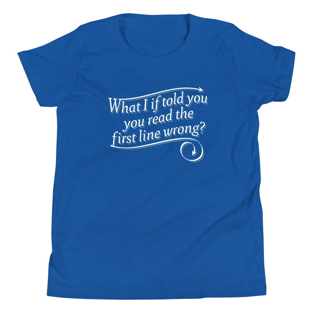 What I If Told You Kid's Youth Tee Hoodie, Sweatshirt | PureTeeCo.com (Image 5)