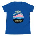 The Great Outdoors Kid's Youth Tee Hoodie, Sweatshirt | PureTeeCo.com (Image 1)