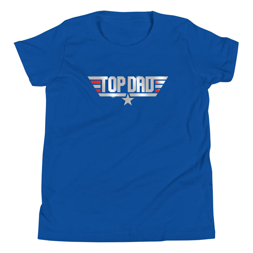Top Dad Kid's Youth Tee Hoodie, Sweatshirt | PureTeeCo.com (Image 5)