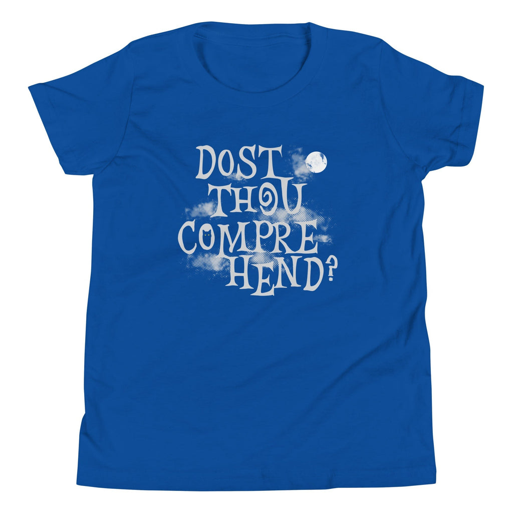 Dost Thou Comprehend? Kid's Youth Tee Hoodie, Sweatshirt | PureTeeCo.com (Image 4)