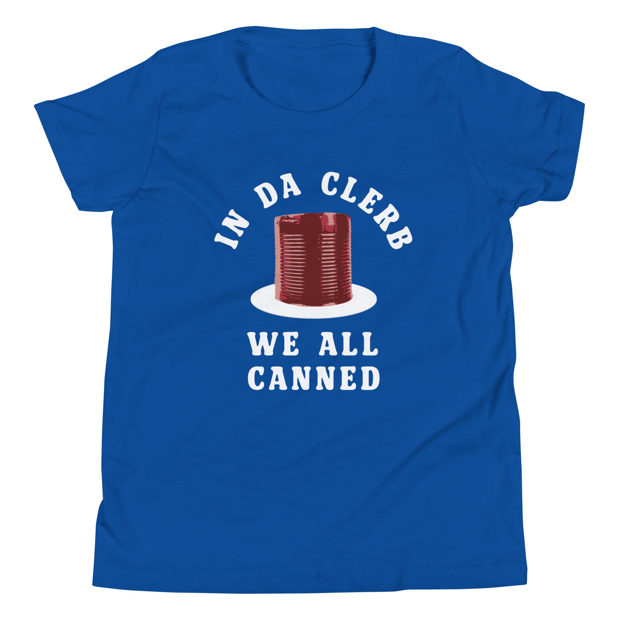 In Da Clerb We All Canned Kid's Youth Tee Hoodie, Sweatshirt | PureTeeCo.com (Image 2)