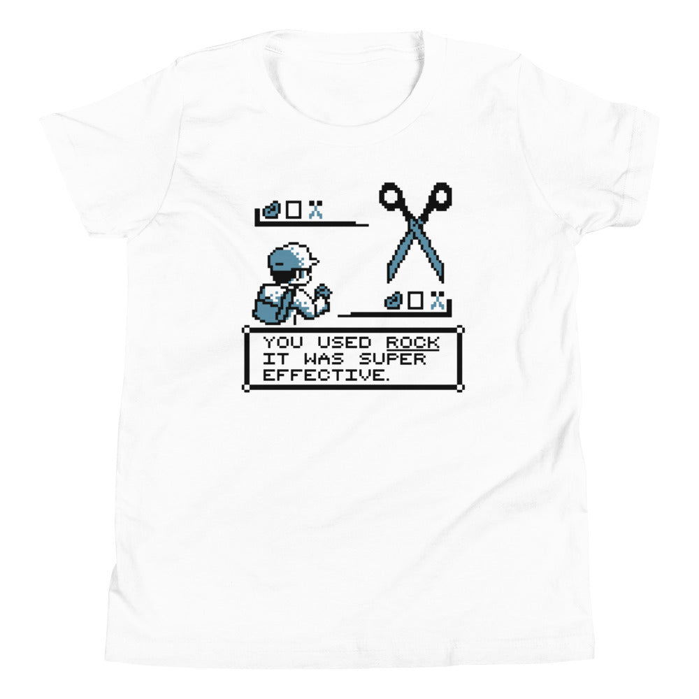 Rock Paper Scissors Battle Kid's Youth Tee Hoodie, Sweatshirt | PureTeeCo.com (Image 2)