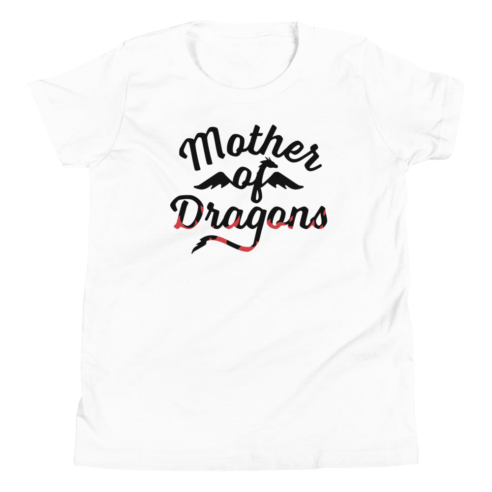 Mother Of Dragons Kid's Youth Tee Hoodie, Sweatshirt | PureTeeCo.com (Image 2)