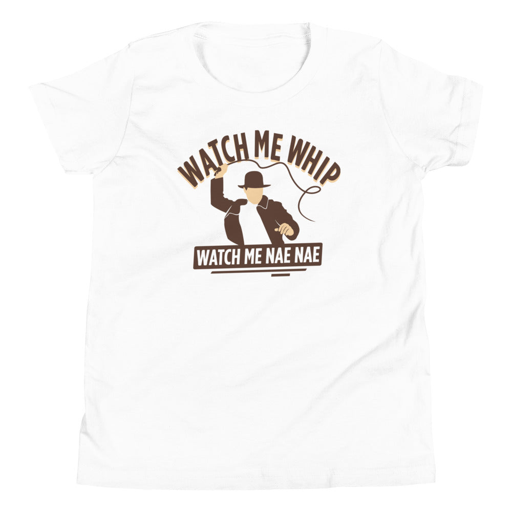 Watch Me Whip Kid's Youth Tee Hoodie, Sweatshirt | PureTeeCo.com (Image 3)