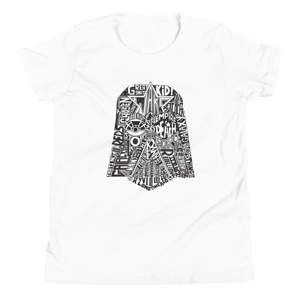 Star Words Kid's Youth Tee Hoodie, Sweatshirt | PureTeeCo.com (Image 4)