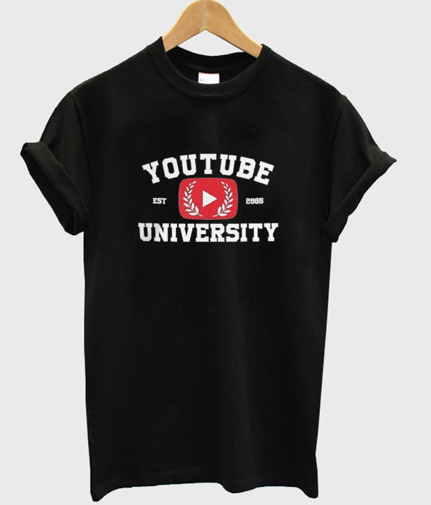 youtube university t-shirt Hoodie, Sweatshirt | PureTeeCo.com