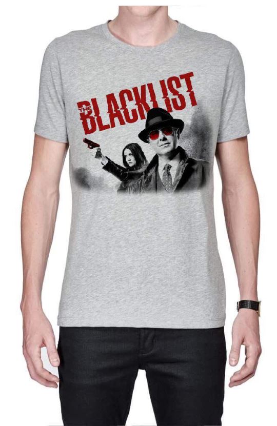 Blacklist Grey Half Sleeve T-Shirt Hoodie, Sweatshirt | PureTeeCo.com