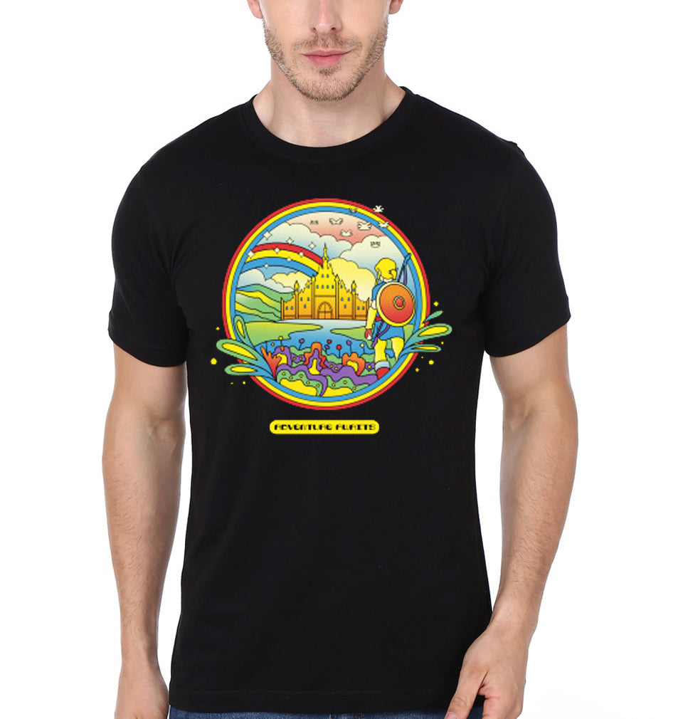 Trippy Adventurer Black T-Shirt Hoodie, Sweatshirt | PureTeeCo.com