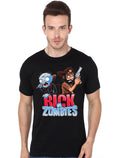 Rick vs. Zombies Black T-Shirt Hoodie, Sweatshirt | PureTeeCo.com